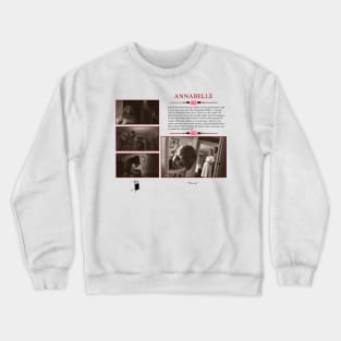 Annabelle Synopsis Design Crewneck Sweatshirt